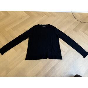 Zadig & Voltaire - Womens Black Cashmere V Neck pullover  - small